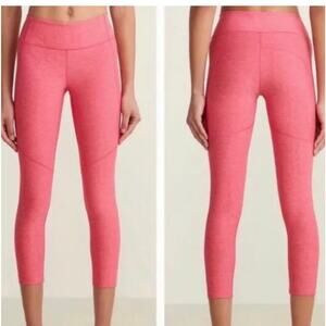 Outdoor Voices Warmup Pink High Rise 7/8 Workout Athletic Leggings Size Small